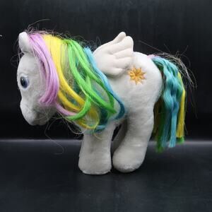 Hasbro My Little Pony Softies Starshine Pegasus 1984 Vintage MLP White